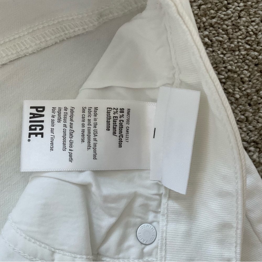 Paige Women's White Jeans